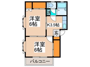 ファミリアハイツ立川の物件間取画像